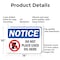 Signmission Do Not Place Used Oil Here, 14 in W x Rectangle, Aluminum OS-2PACK-NS-A-1014-L-15475 - alternate 6